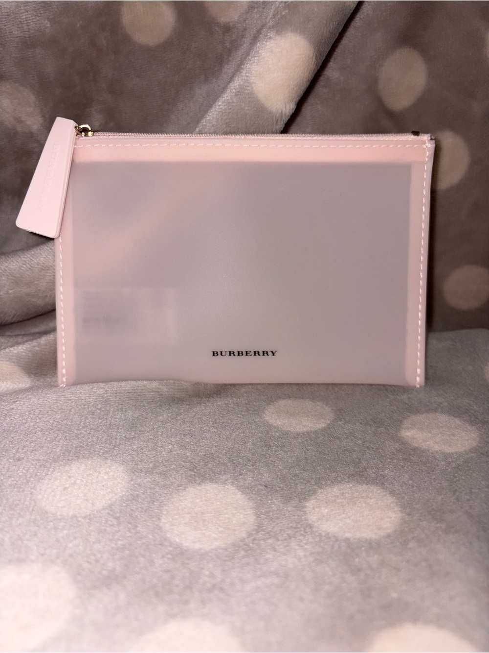Burberry Parfums Cosmetic Pouch - NEW